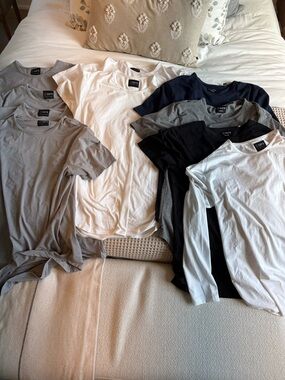 Cuts Clothing Short Sleeve Tees - White, Gray, Black, Navy 10 Shirts